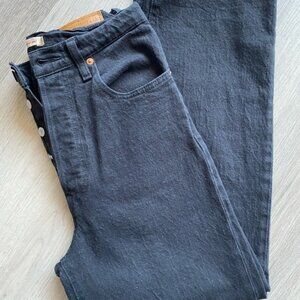 Women’s Levi's Black Straight Ankle Jeans Classic Style
